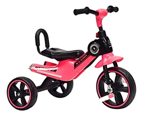 Triciclo Infantil Stark Moto Hyper Xr Alumino Luz Sonido Color Rosa