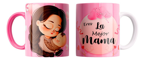 Tazas Personalizadas Dia De Las Madres Con Su Cajita