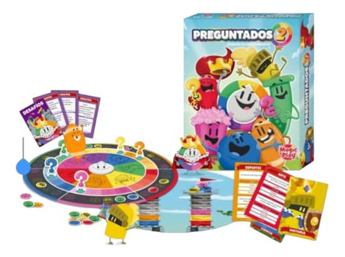 Preguntados 2  Juego De Mesa