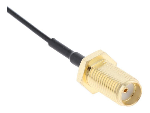 Negro 30cm Baoblaze Cable de Antena Flexible WiFi IPX a SMA Coaxial de Alimentación Accesorios Eléctronica 