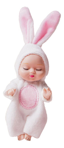 Lovely Cartoon Sleeping Baby Doll Accesorios De Llavero En