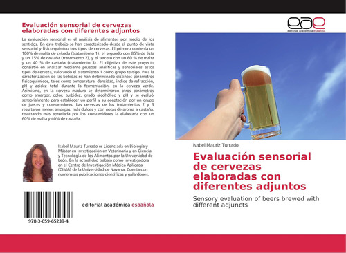 Libro: Evaluación Sensorial Cervezas Elaboradas Con Difer