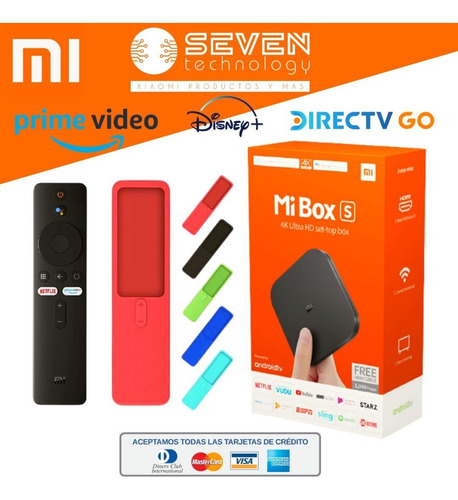 Tv Box Xiaomi Mi Box S Seven Technology Tienda Física