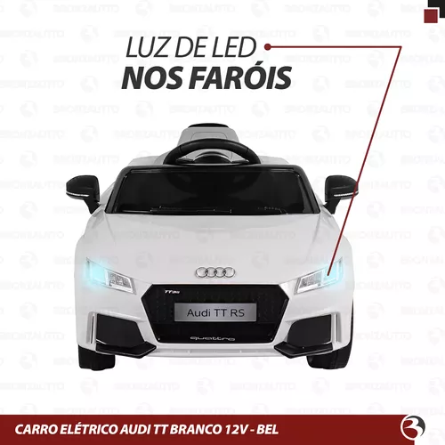 Carrinho Elétrico Infantil Audi TT RS