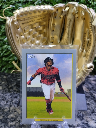 Barajita Prominent Base Ball Ronald Acuña.topps 2020 N°tr2