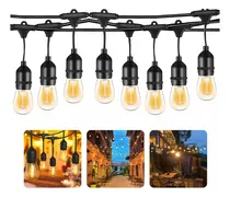 Comprar Guirnalda Led Vintage 20 Bombillas 10 Metros Jardin Fiesta