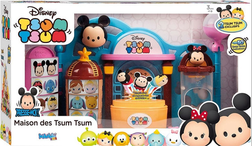 Imagen 1 de 5 de Tsum Tsum Playset Con 2 Figuras