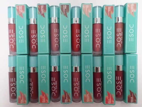 Labiales Dose Of Colors 12 Pzas