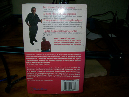 El Poder Del Metabolismo Frank Suarez (Usado)