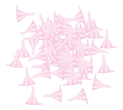 2 X 100pcs Mini Funnels For Small Vials Glass Pink