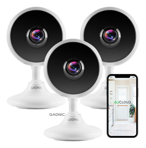 Baby Call Camara Seguridad X3 Full Hd Vision Nocturna + App