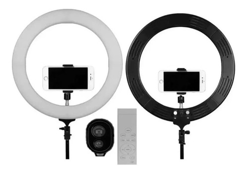 Iluminador Ring Light 18 Pol 48cm 448 Leds 80w Forte+tripe