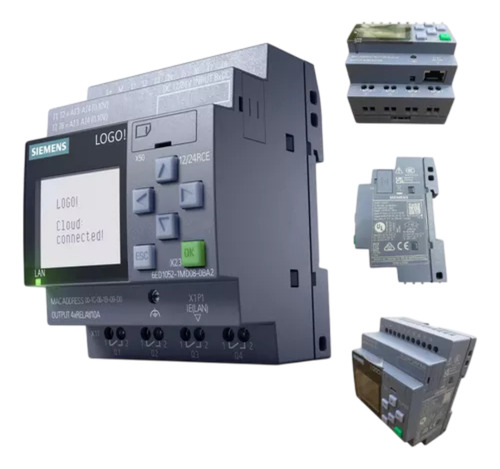 Logo 8 Siemens Cloud 6ed1052-1md08-0ba 12/24rce 8di 4do/4ai