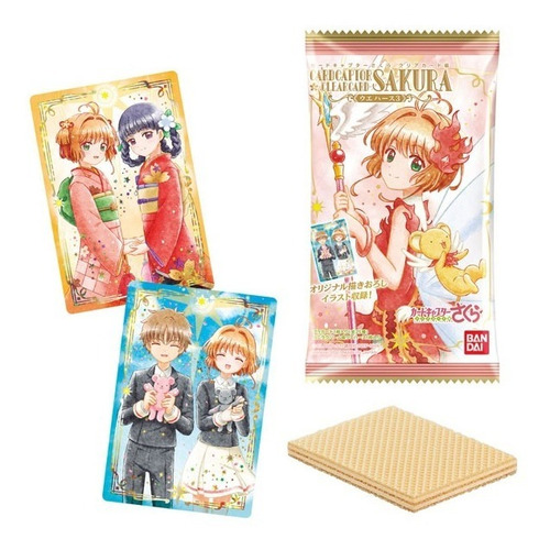 Imagen 6 de 10 de Cardcaptor Sakura Clear Card Bandai Wafer 3 Caja 20 Sobres