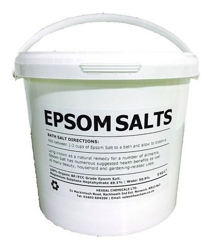 5 Kg De Sulfato De Magnesio Sal De Epson O Epsom Salt