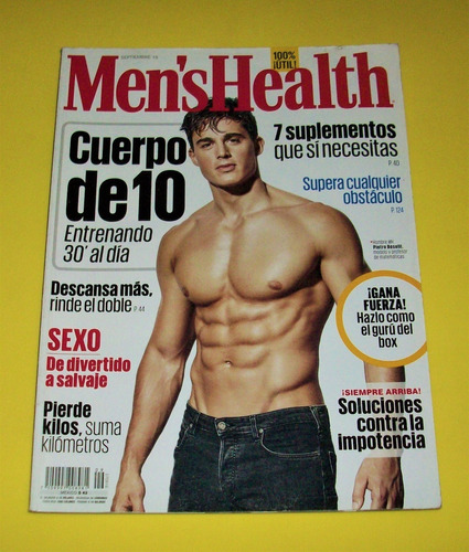 Pietro Boselli Revista Men's Health Mexico 2016 Saul Canelo 