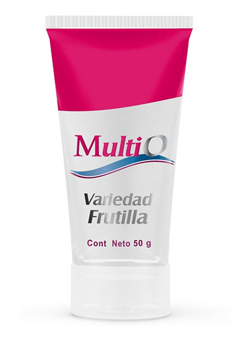 Imagen 3 de 6 de Multi O Lubricante En Gel Sabor Frutilla X 50 Gr