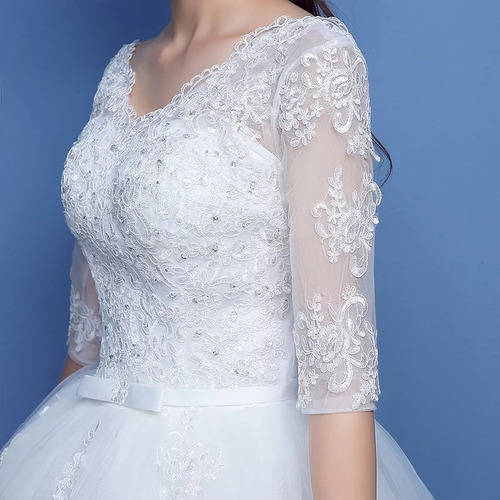 Vestido De Novia Princesa Blanco Nuevo Envío Gratis