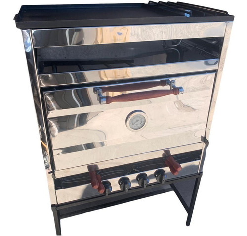 Horno Pizzero Rotisero Multiple 6 Moldes C/ Anafe Y Plancha