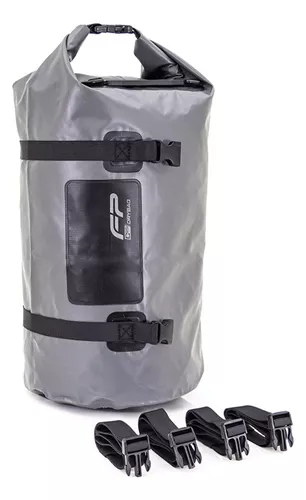 Maleta Impermeable Dry Bag Para Moto C25 Negro FP