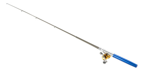 Mini Carrete De Pesca Combo Kit De Caña De Pescar Y
