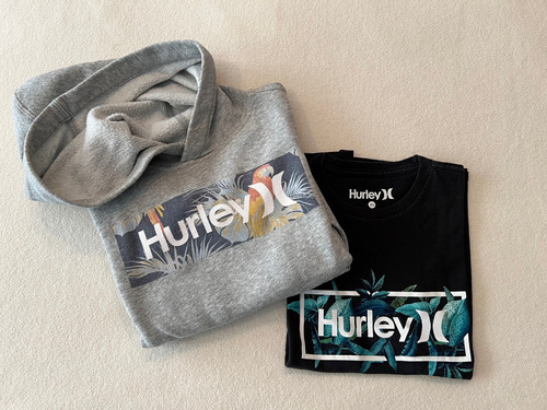 Lote Ropa Niño T 6/7 Hurley, Buzo + Remera