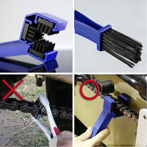 Kit Accesorios De Bicicleta Limpiador De Cadenas Y Cepillo