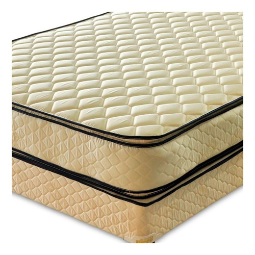 Imagen 2 de 2 de Sommier Piero Resortes Bahia Pillow 1 plaza de 190cmx80cm