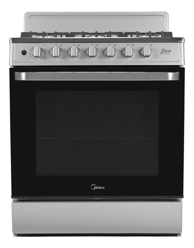 Estufa De Piso Midea Con Copete 30 Plus Chef Silver