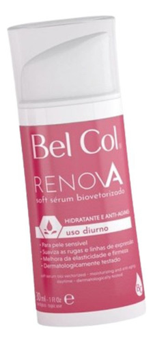 Soft Sérum Hidratante Renova Bel Col Cosméticos 30ml