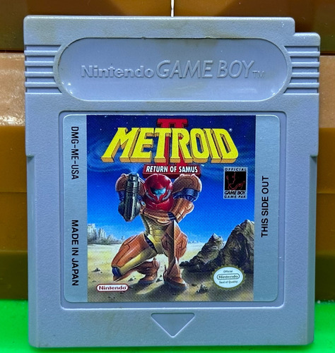 Metroid 2 Nintendo Gameboy Original Garantizado *play Again* (Reacondicionado)