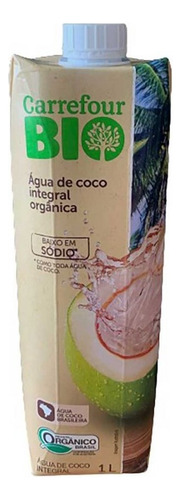 Água De Coco Orgânica Carrefour Bio - 1 Litro