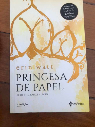 Coleção De 3 Livros - Princesa De Papel ( Volume 1, 2 E 3)