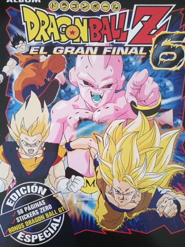Dragon Ball Z6 Album Colección Completa Chileno