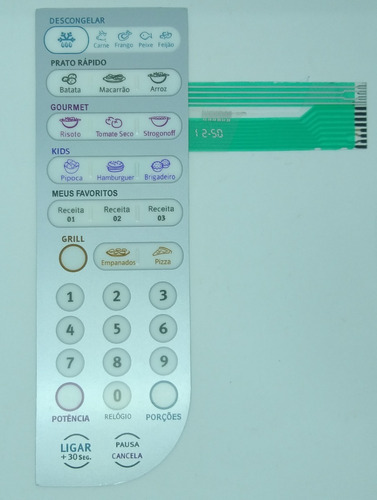 Membrana Para Microondas Electrolux Meg41y