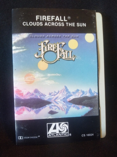 Cassette Firefall Clouds Across The Sun Edición Usa