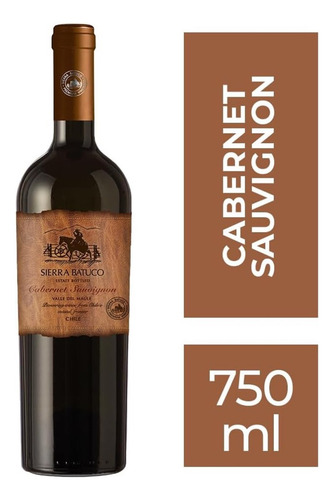 Vinho Chileno Tinto Sierra Batuco Cabernet Sauvignon 750ml