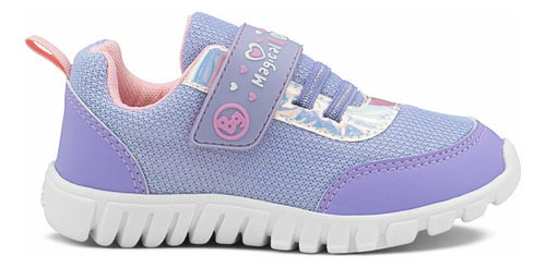 Tenis Para Niña Bubble Gummers Uzzy I Deportivo Running Lila