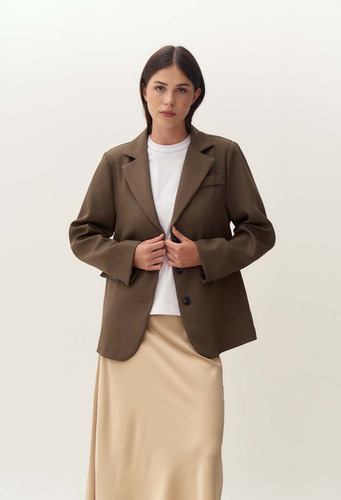 Blazer Mujer Saco Sastrero Importado Básico Premium