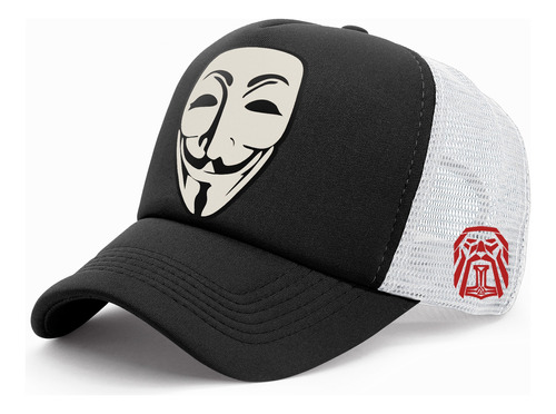 Gorra Trucker  Personalizada Anonymous 002