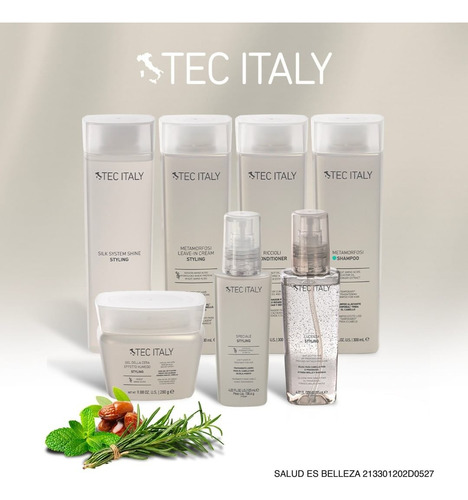 Shampoo Para Cabello Con Frizz Tec Italy Metamorfosi 300 Ml