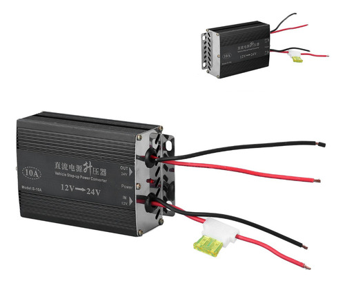Transformador Convertidor Elevador Voltaje De 10a 12v A 24v