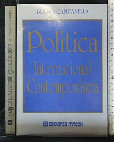 Libro Política Internacional Contemporánea De Bruno Campanel