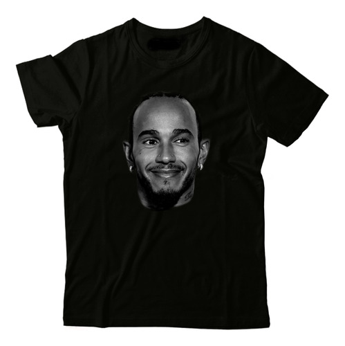 Remera Lewis Hamilton Cara Formula 1 Ceg56 Dtg Premium