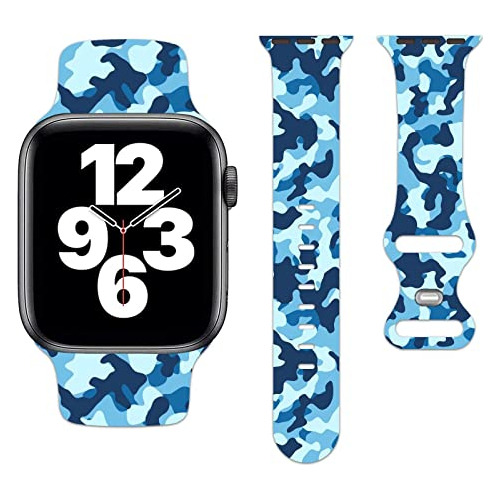 Bandas De Reloj Camo Compatible Con Apple Watch 38mm 40mm 41