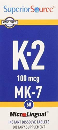 Superior Fuente De Vitamina K2 Mk-7 Sublingual - Menaquinona