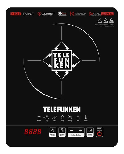 Cocinilla Eléctrica Digital Telefunken Tf Av8000 - 101db