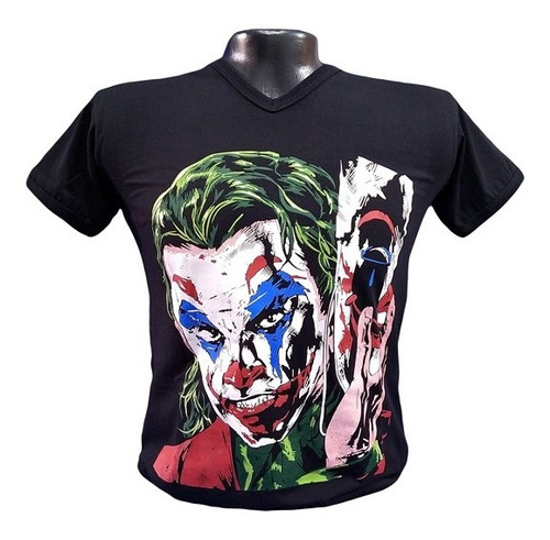 Franela Joker Adulto Unisex Algodón