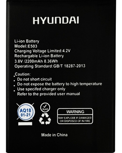 Bateria Pila Hyundai L503 Original