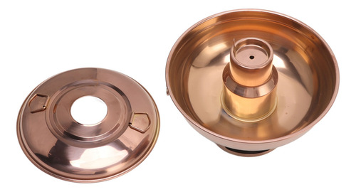 Ollas Calientes Para Hielo Seco, Estilo Chino, De Acero Inox